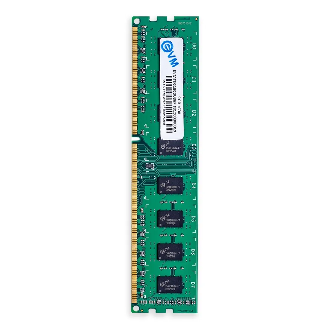 EVM Desktop Ram 8GB DDR3 1600Mhz view 2